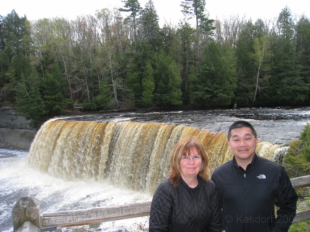 Mackinaw Island Area May 2008 1204.jpg - May 24 2008 a trip to Mackinac City for a 5 M race and a visit to Mackinac Island. A day to the UP, Paradise, Whitefish Point and Tahquamen Falls. This was followed by trips to Petoskey and Charlevoix.